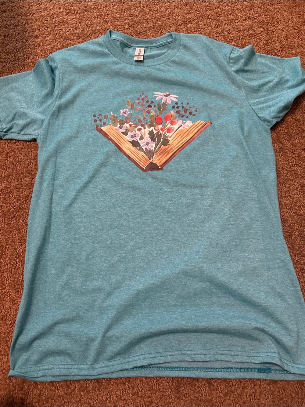Gildan Teal Softstyle Crewneck Tee